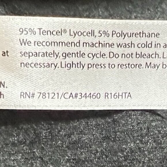 EILEEN FISHER‎ Fine Jersey Mock Neck Tank Top • Petite Petite • charcoal gray - Picture 3 of 4